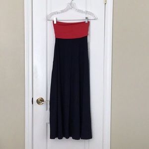 Gap 4-in-1 Navy and Red Dress